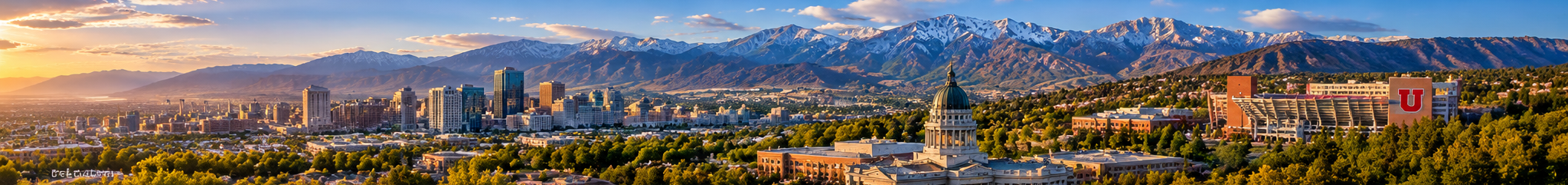 Original approved Salt Lake City and University of Utah panorama